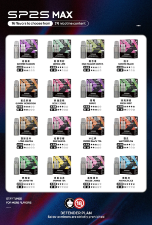 MAX 10月新品上市💥SP2S MAX專用蛋❤️2顆入❤️超大容量8ml❤️需SP2S MAX專用主機(不通用一代)